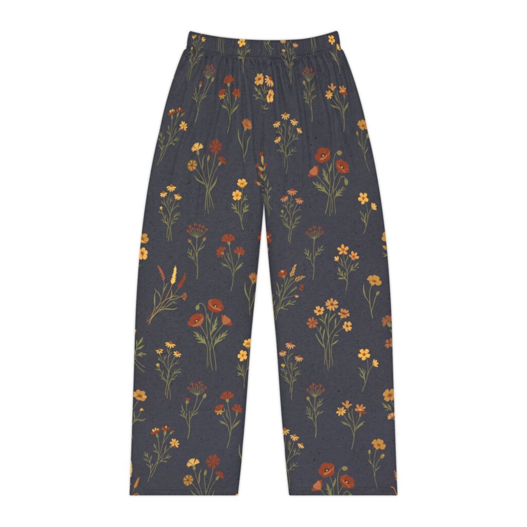 Wildflower Meadow Lounge Pants — Women's Cozy Pajama Trousers